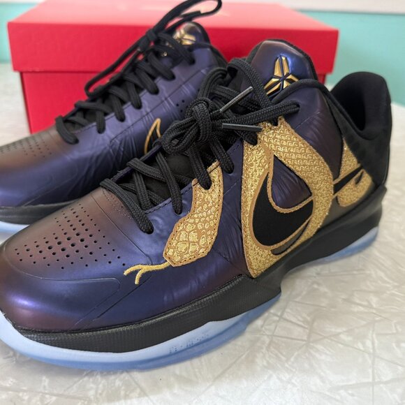 Nike Kobe 5 Protro "Year Of The Mamba" Eggplant Purple Size 7 Y - Picture 13 of 16